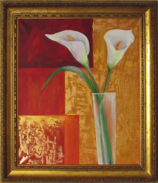 Bright Calla lilies 2015