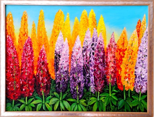 Lupinen-Schau in Chelsea 2016