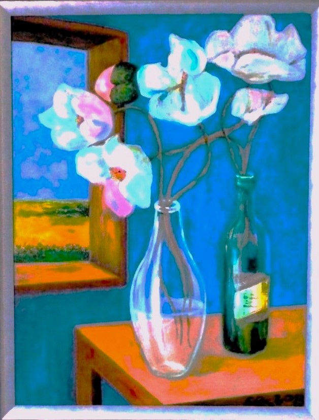 Orchideen in der Vase 2013