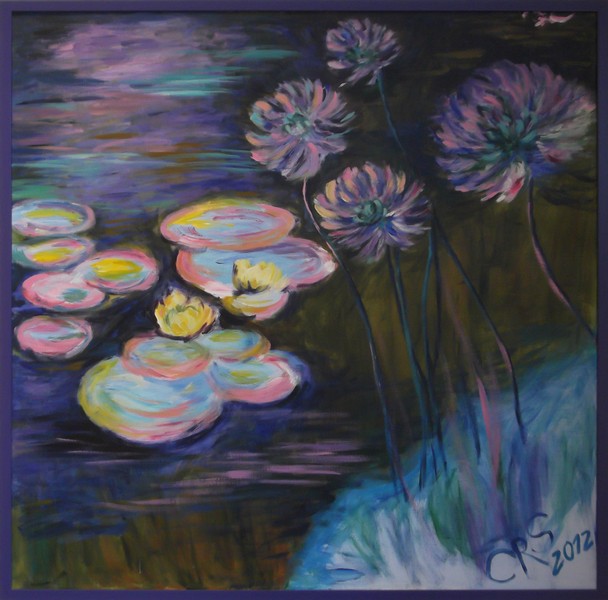 Pituresque lily pond 2012